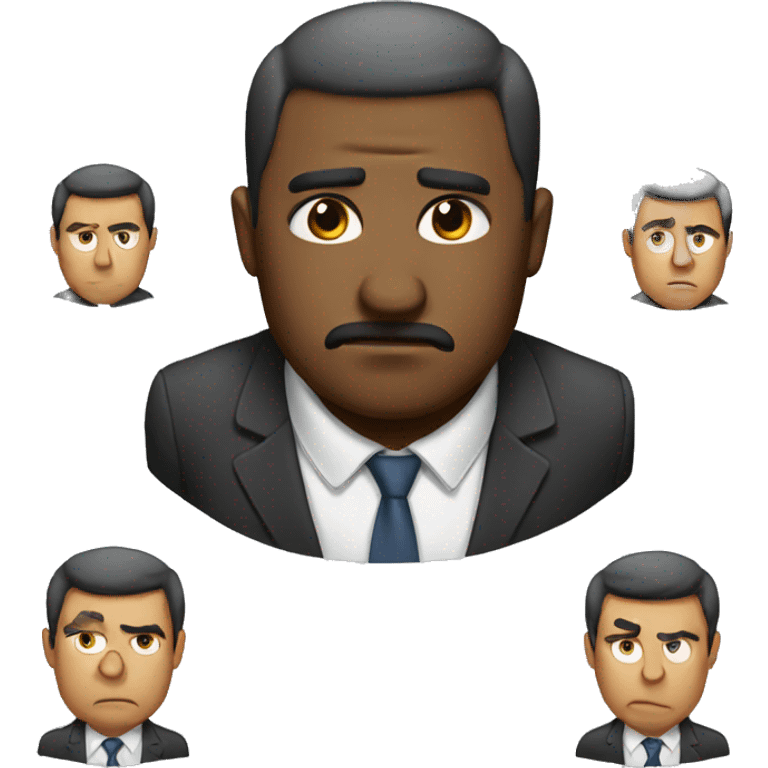 Disappointed boss emoji