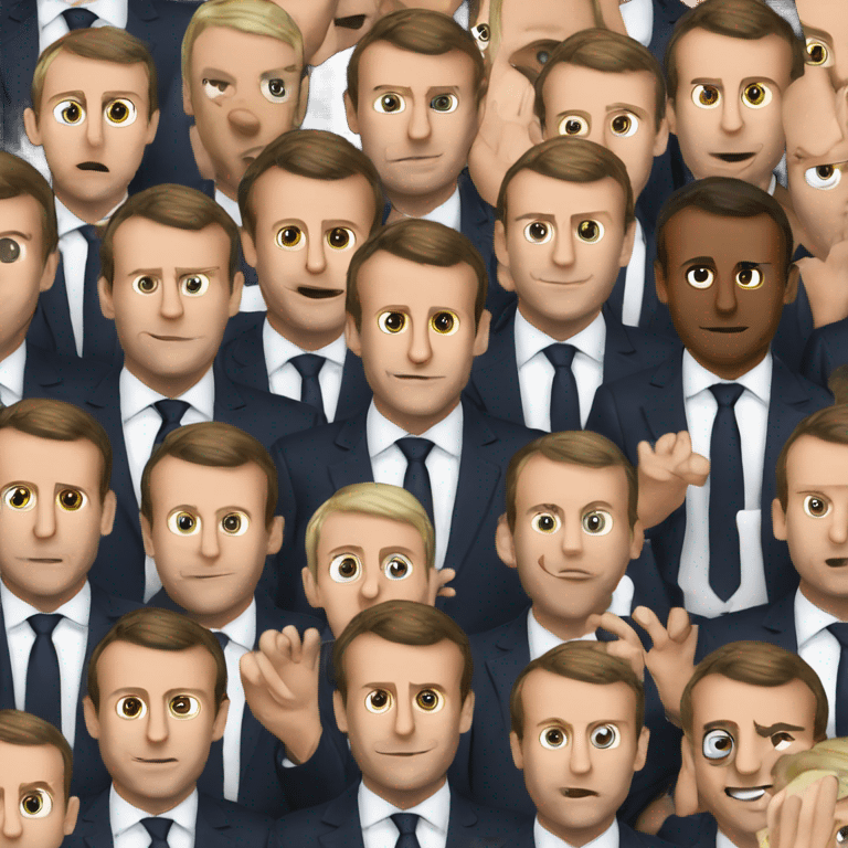 Emmanuel Macron  emoji