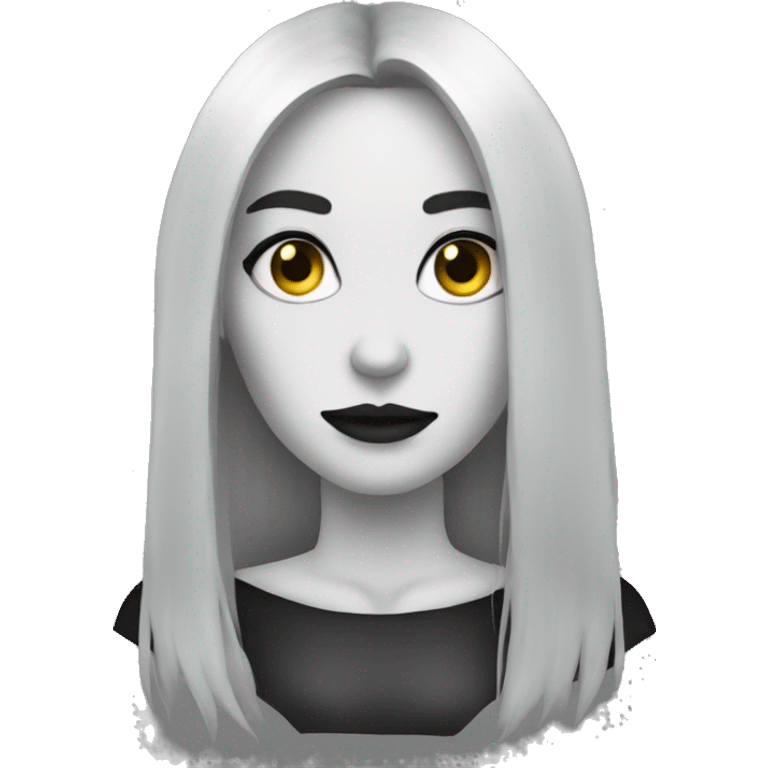 A Black Metal Woman emoji