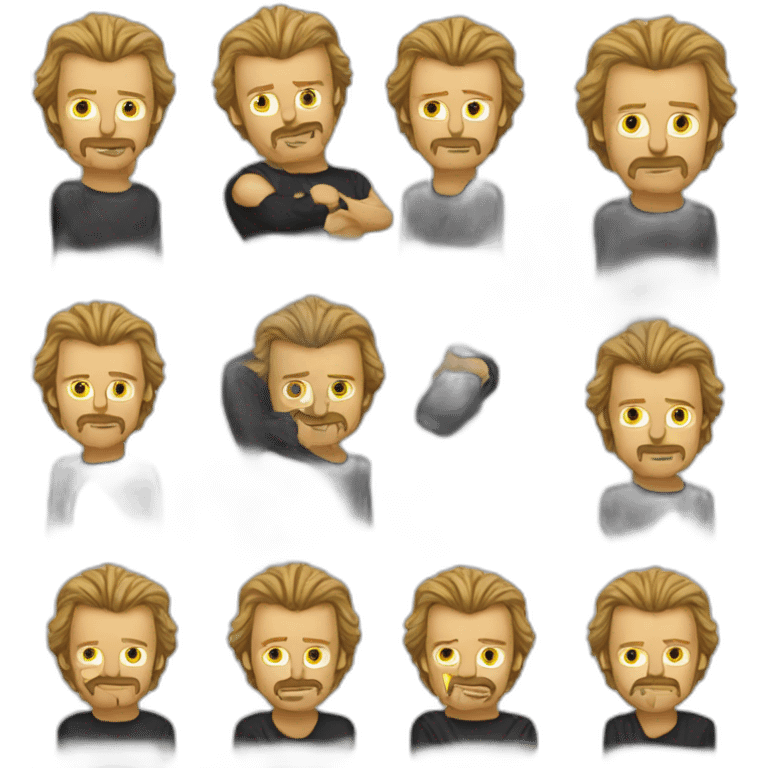 Johnny halliday emoji