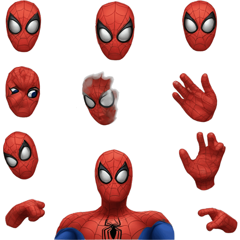 Spiderman qui tchèque  emoji