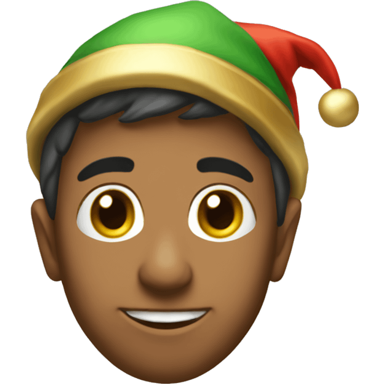 elfo navideño  emoji