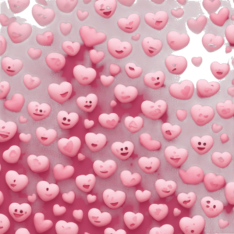 Cute hearts emoji