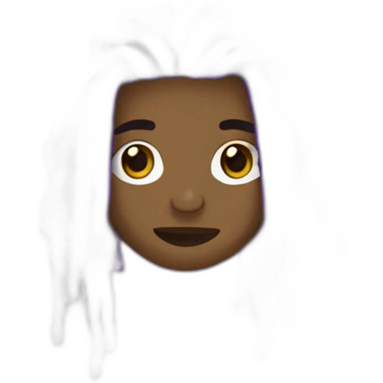 lil uzi purple dreads emoji