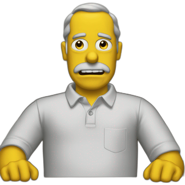 HOMER SIPSON emoji