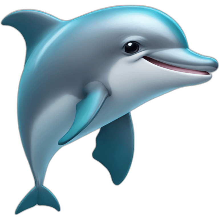 smiling-dolphin emoji