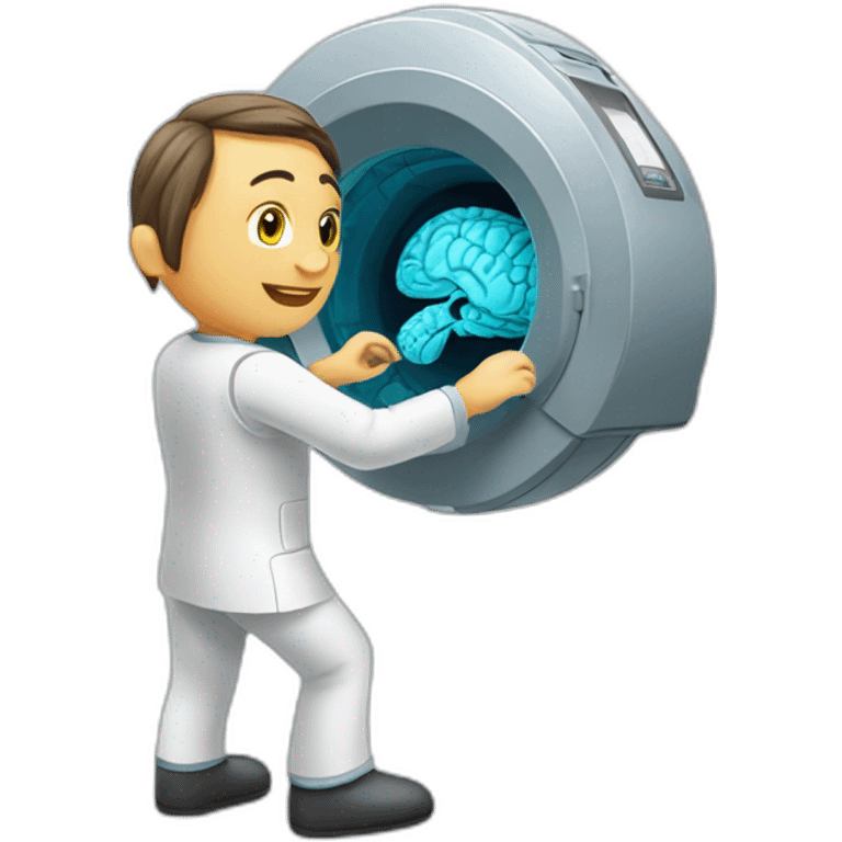 Radiologist-performing-mri emoji