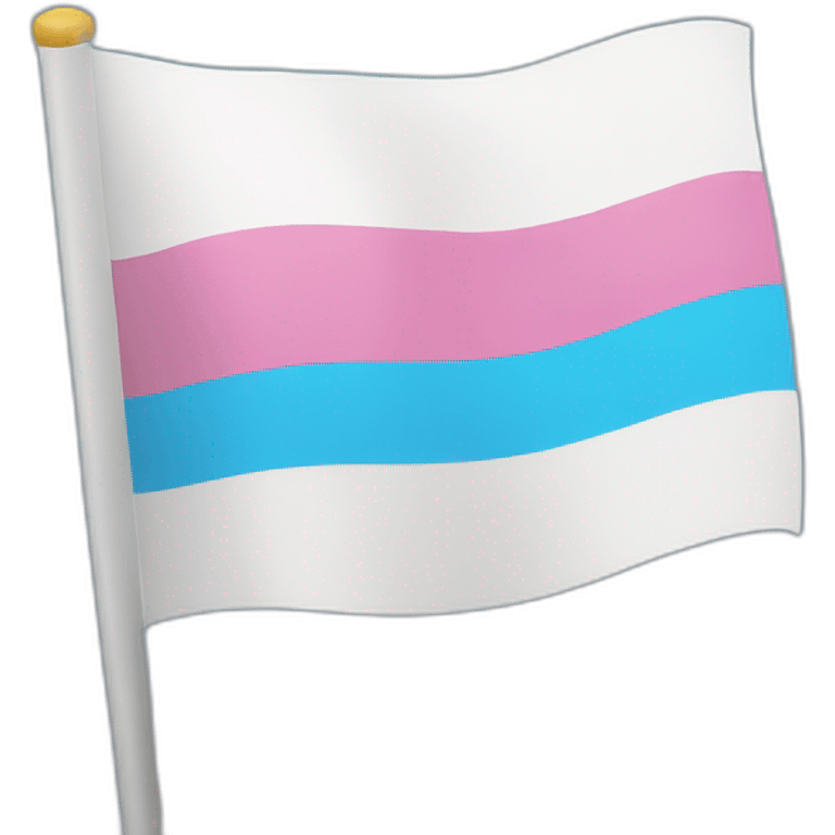 Trans flag emoji