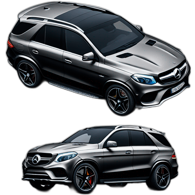 mercedes gle350 amg black emoji