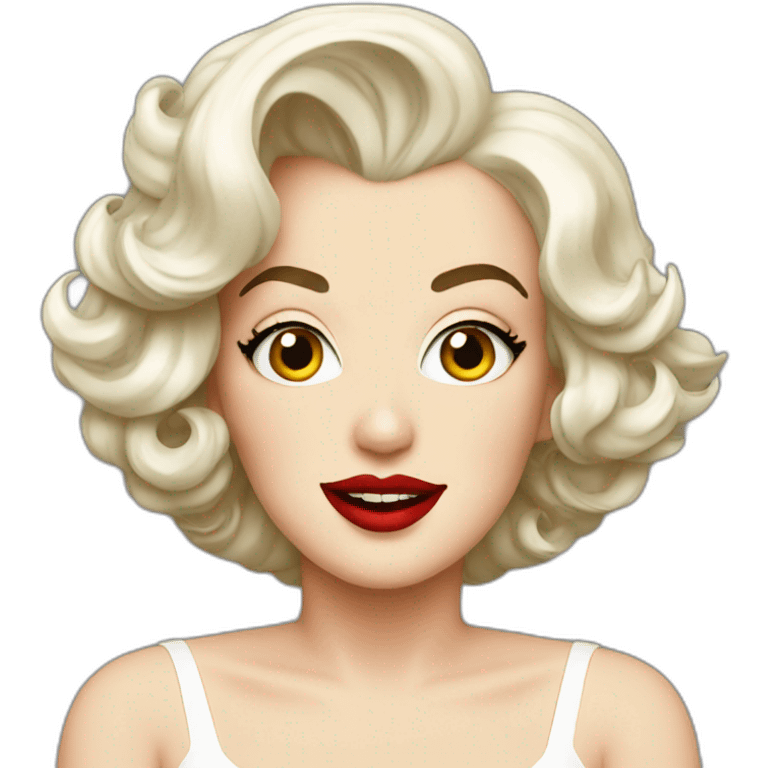 Marilyn Monroe emoji