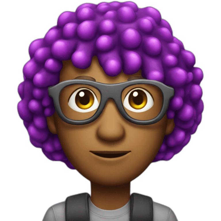 Computer Engineer purple octopus emoji