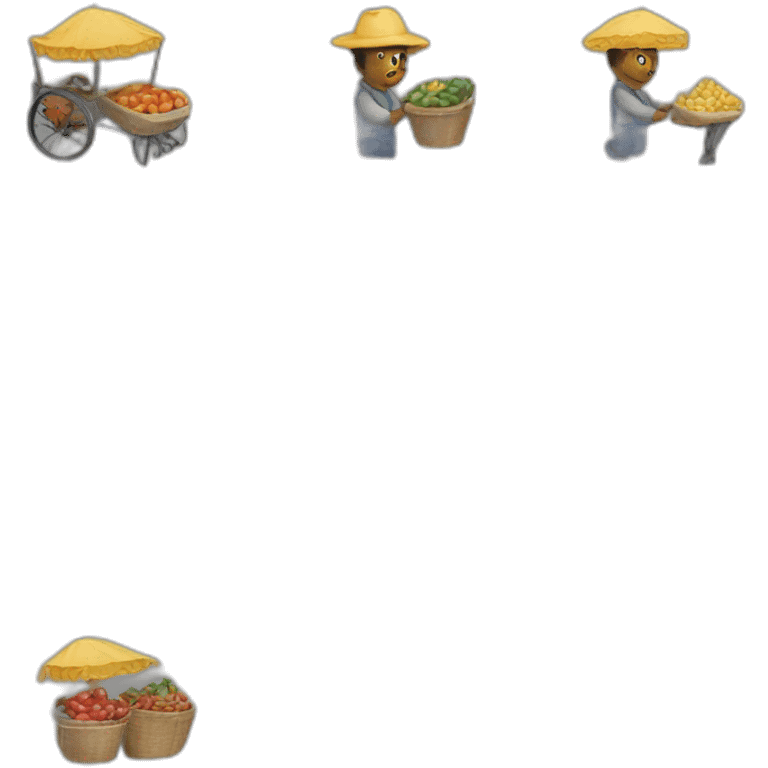 street vendor emoji