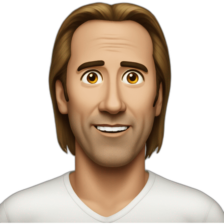 Nicholas cage emoji