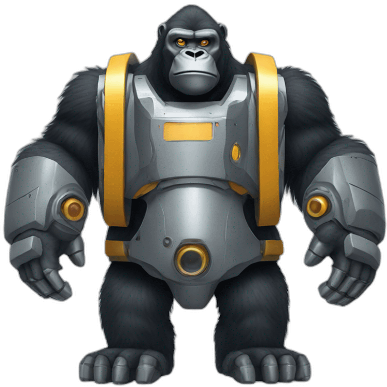 Giant robot gorilla emoji