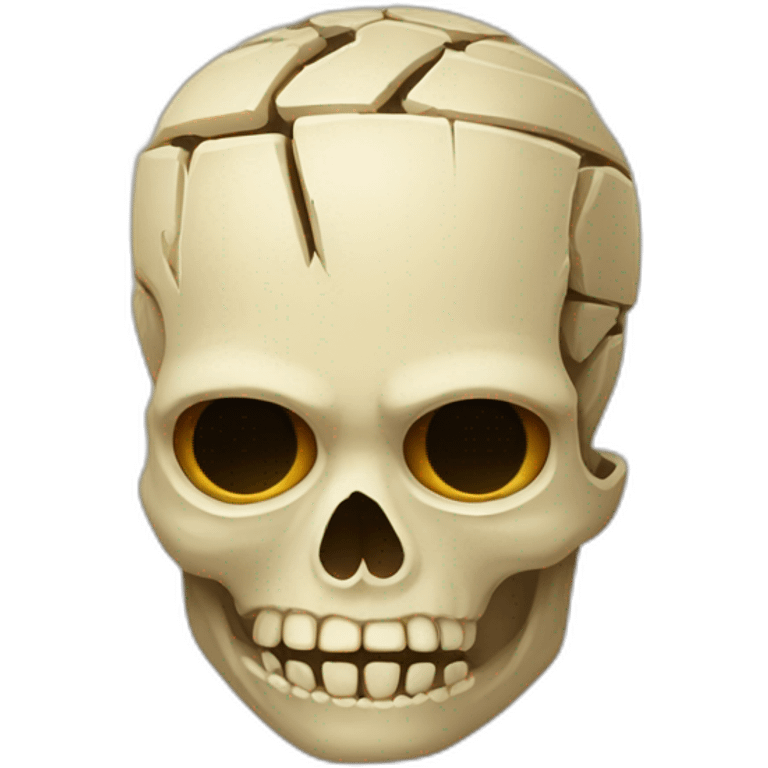 mummy skull emoji