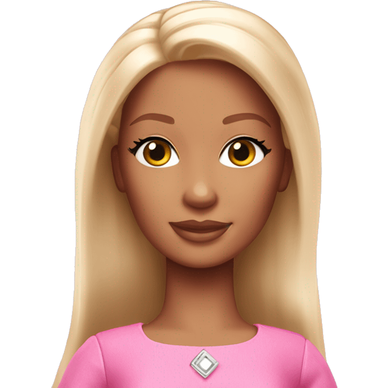 Light pink house Barbie  emoji