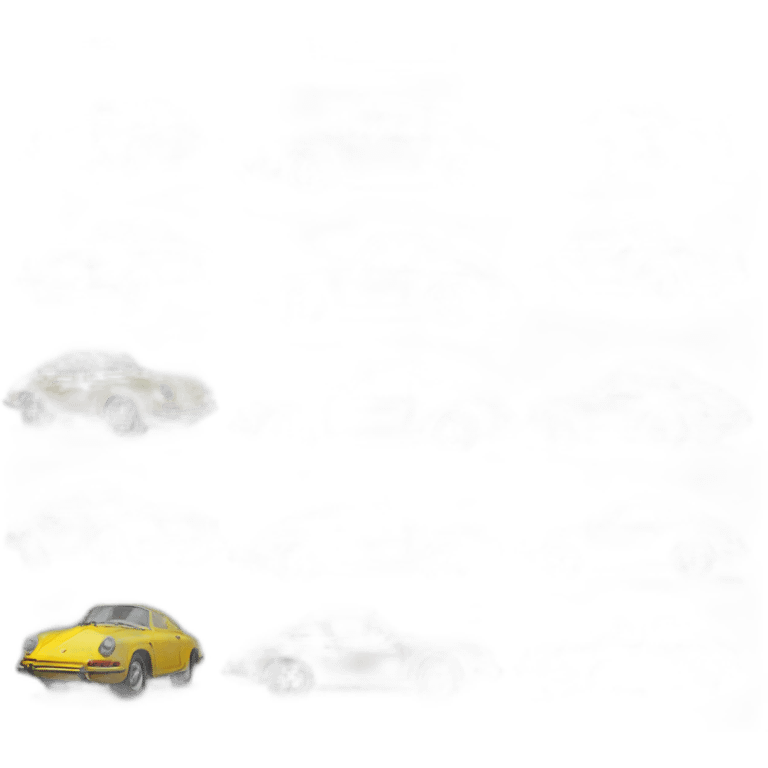 Yellow porsche emoji