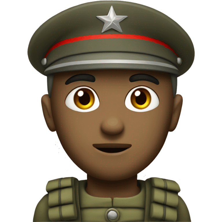 red army soldier sm emoji