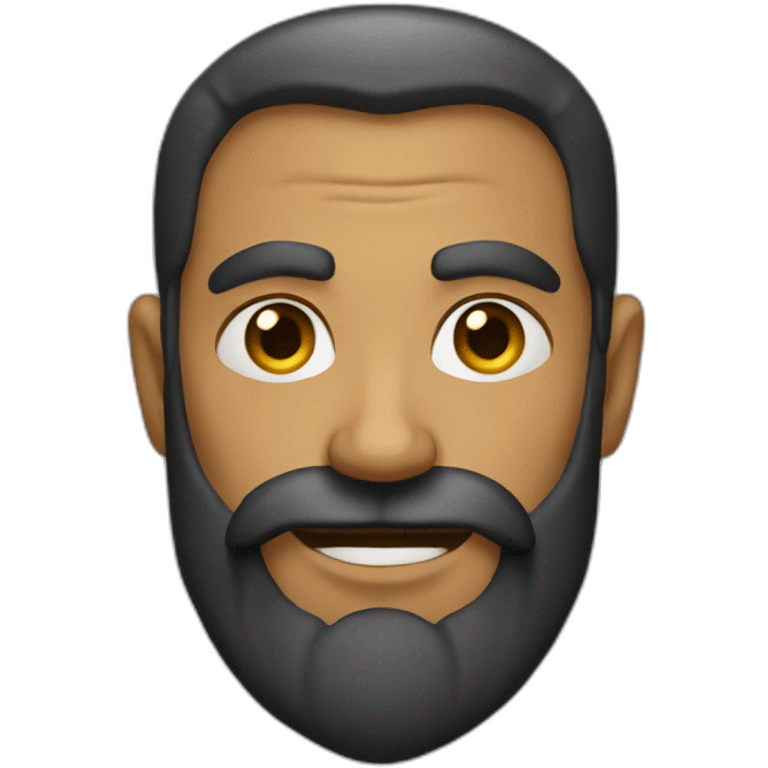 Bearded daddy djinn emoji