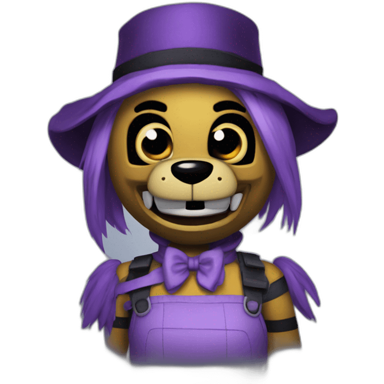 Bonnie from five nights at Freddy’s  emoji