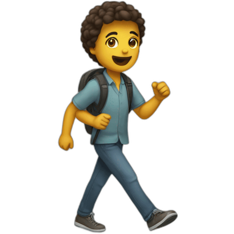 Walking emoji