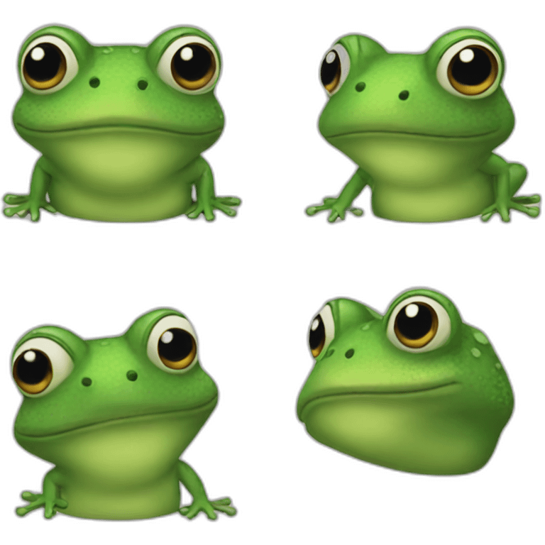 a legal frog emoji