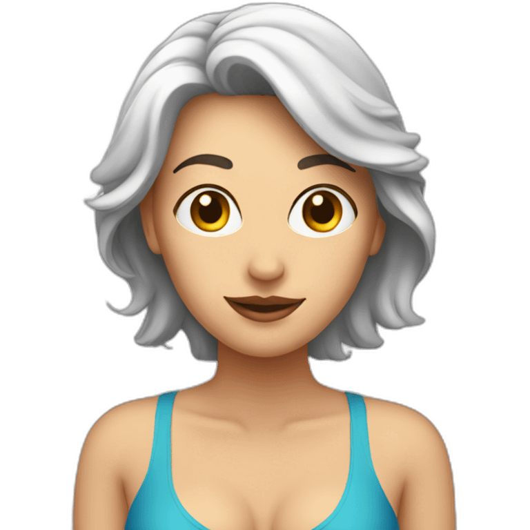 Lady with bra emoji