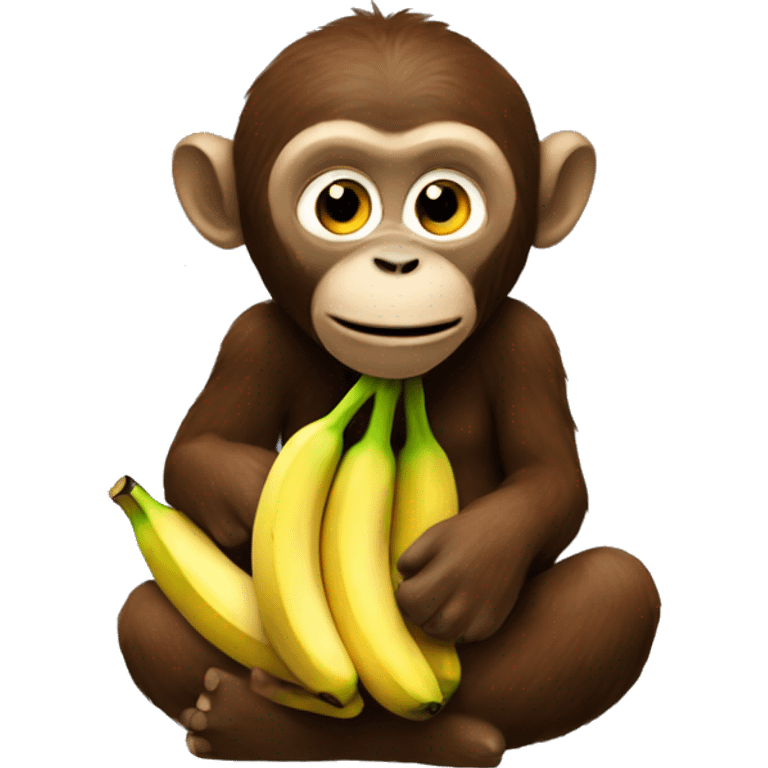 affe mit banane emoji