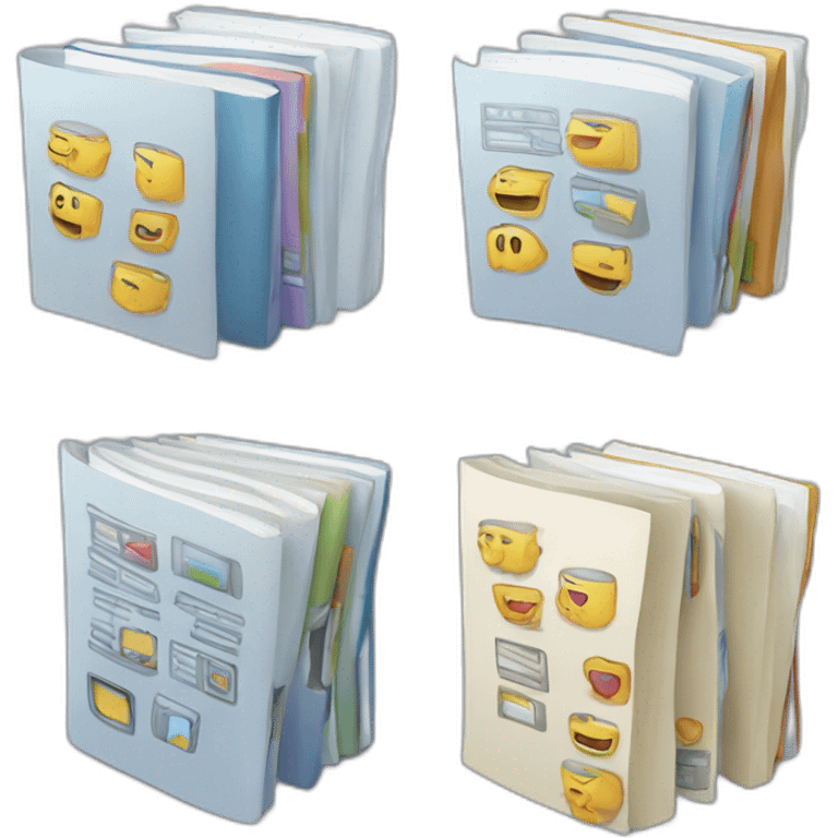 Computer science books emoji