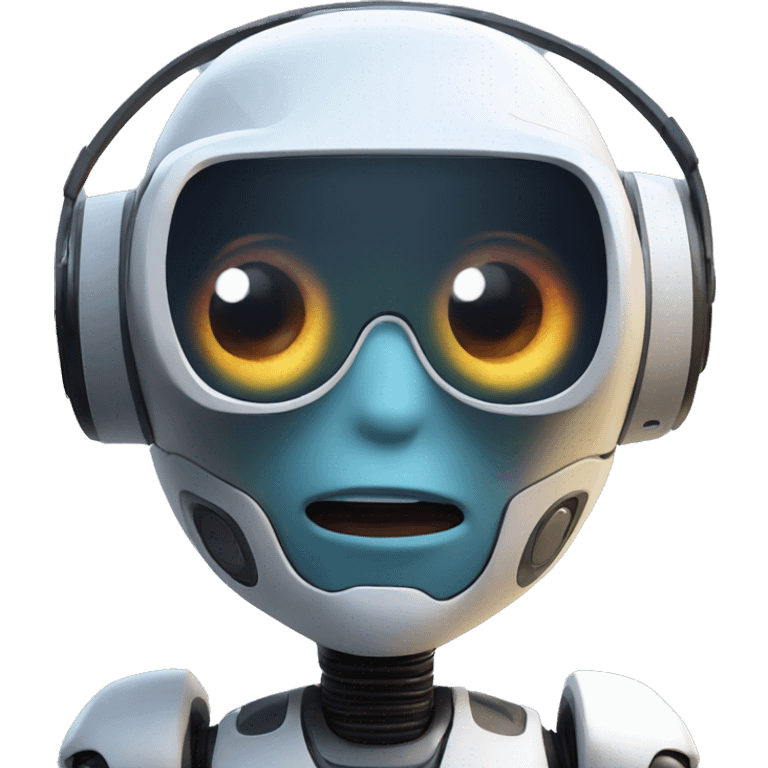 VR robot  emoji