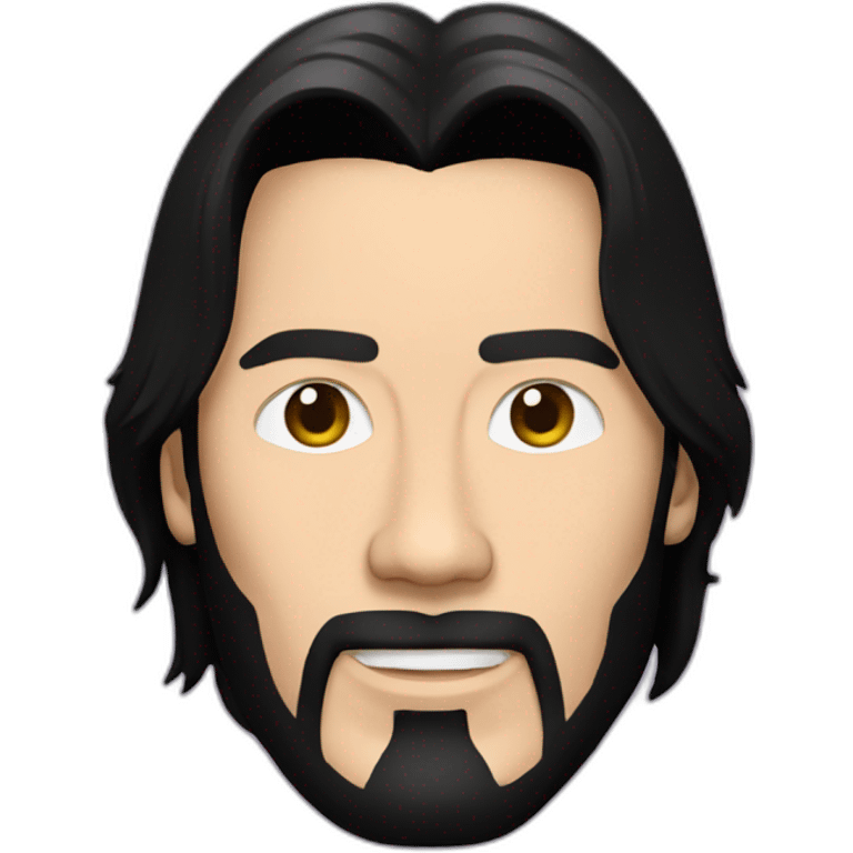 Keanu reeves in dress emoji