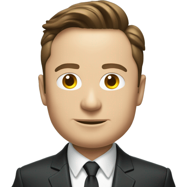 Elon musk in a inronman suit and he is in a pool emoji