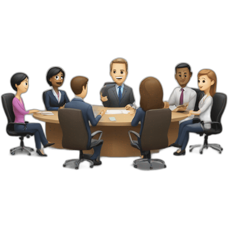 Office meeting  emoji