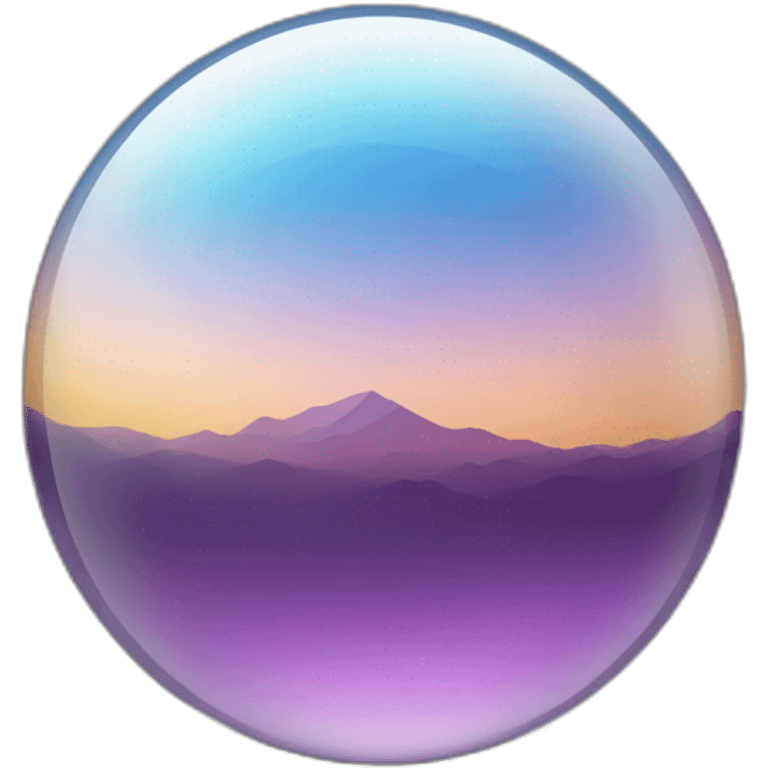 souvenir glass sphere emoji