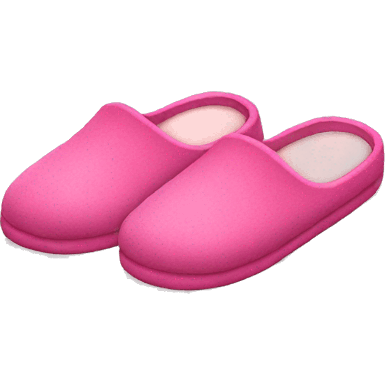 Pink slippers emoji