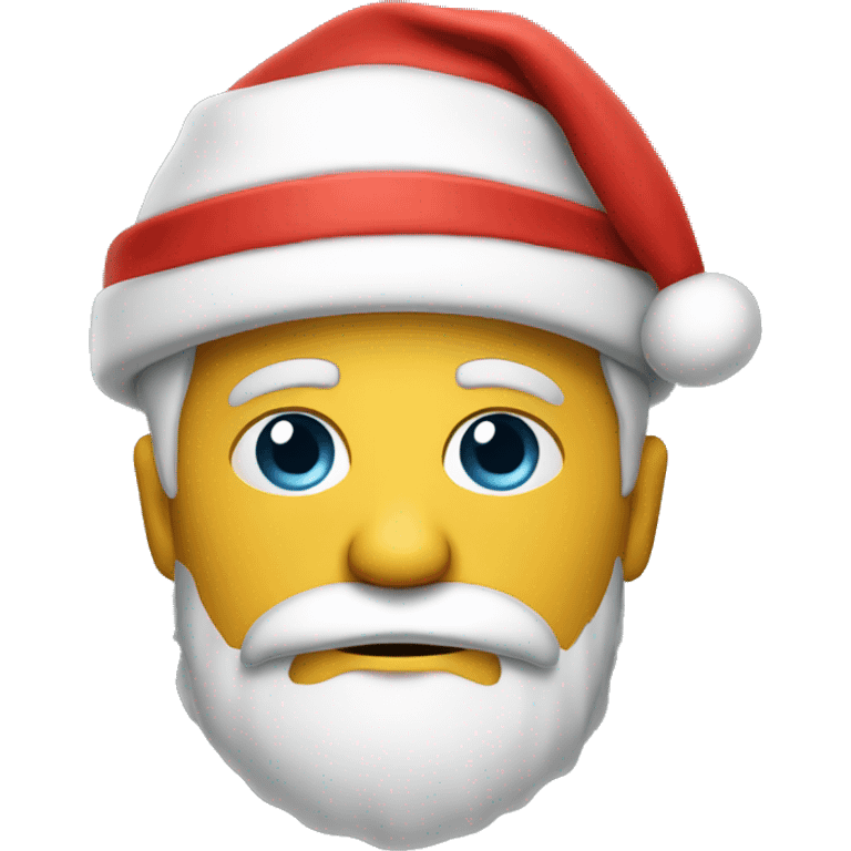 boring developer wearing santa hat emoji