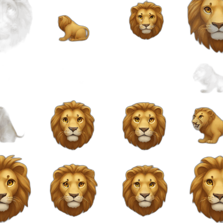 Lion master emoji