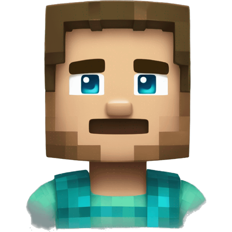 Minecraft Steve  emoji