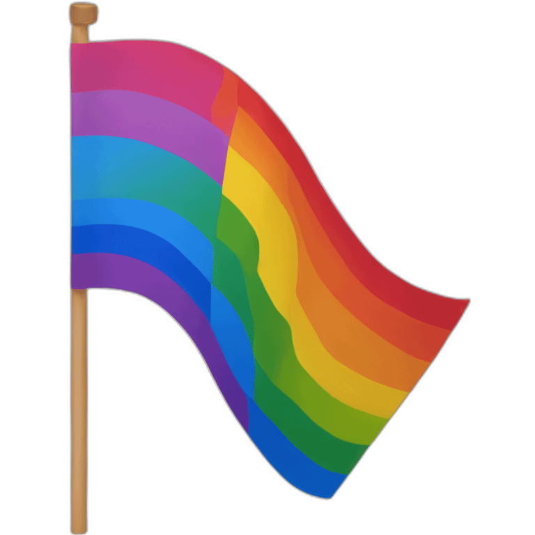 drapeau LGBTQ+ emoji