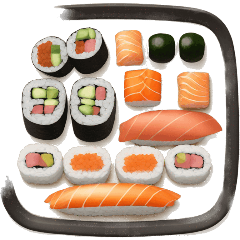 Sushi platter emoji