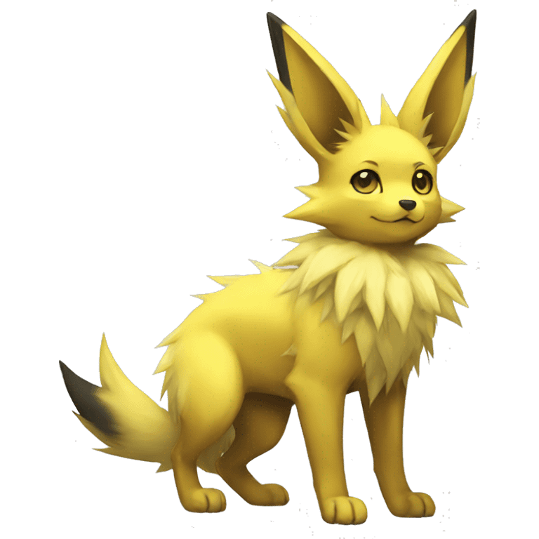 Jolteon-Umbreon full body emoji