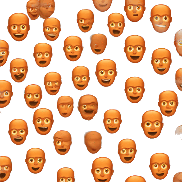 orange man emoji