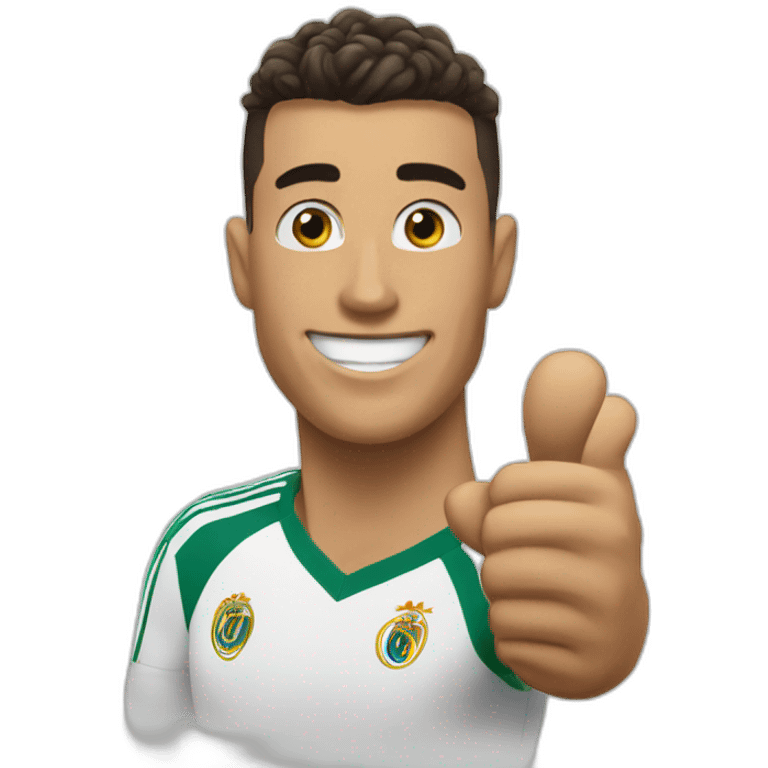 Ronaldo thumbs up emoji