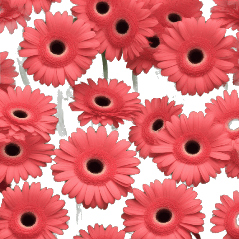 6 gerbera  emoji