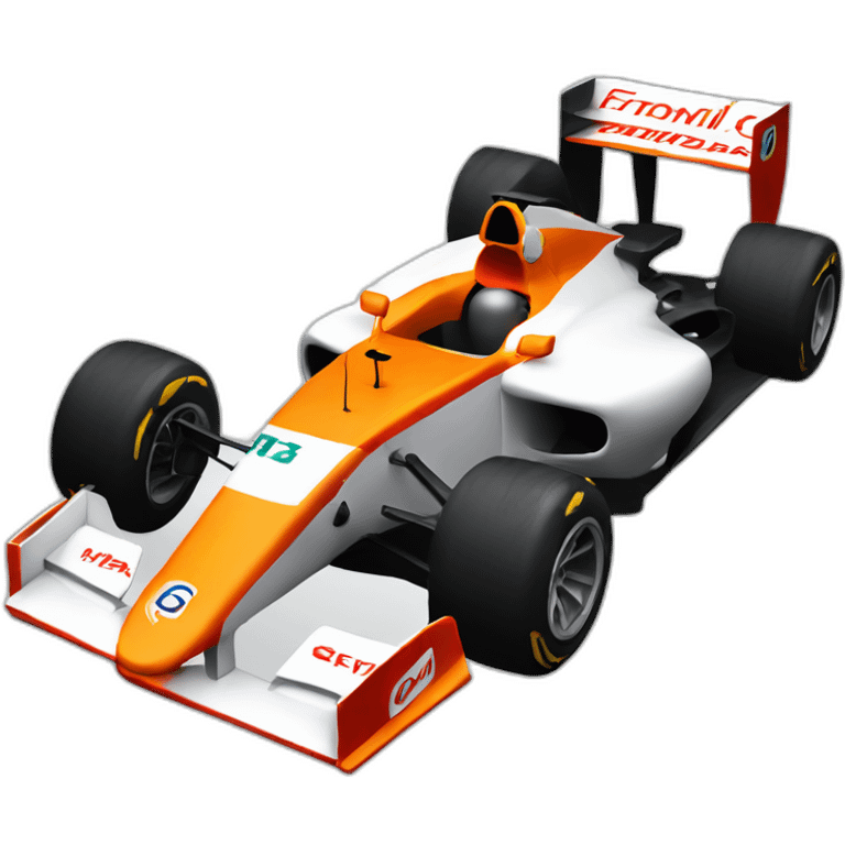 Formula One car emoji