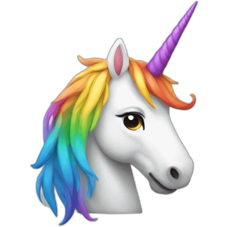 unicorn-rainbow emoji