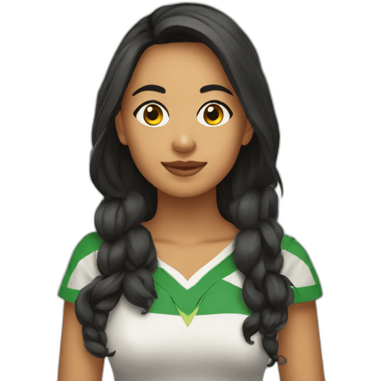 Brasileira albina emoji