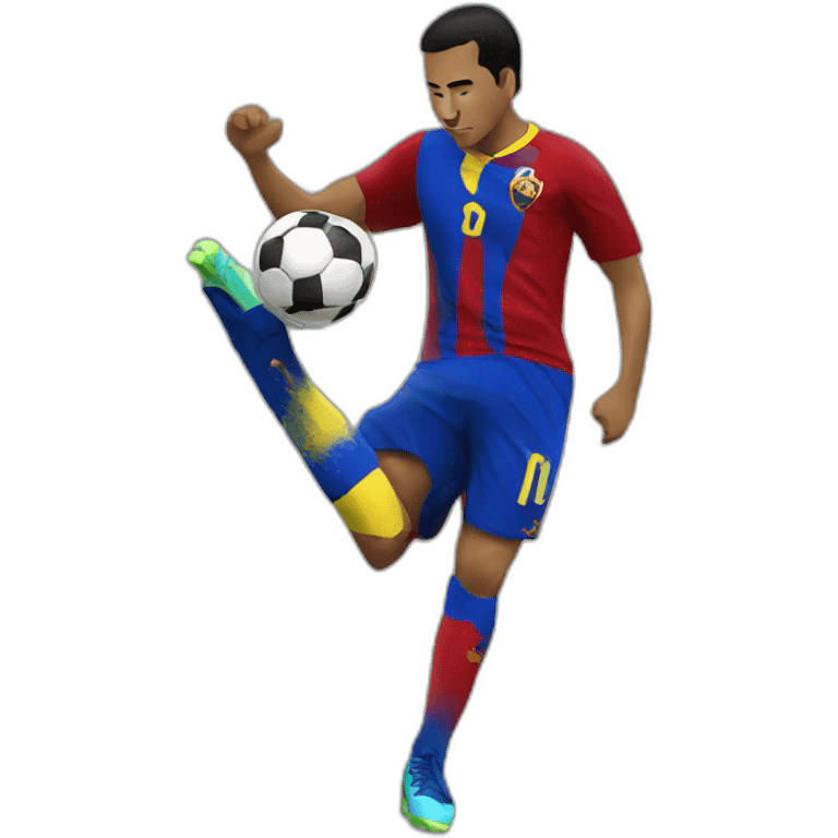 Venezuelan Soocer player emoji