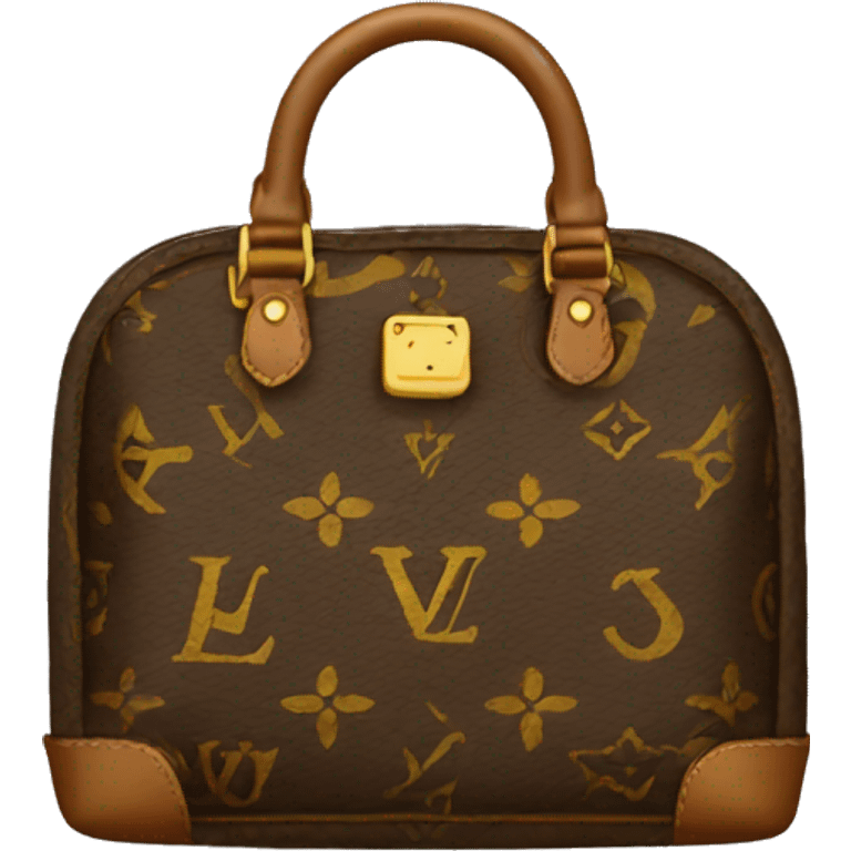 LV bag emoji