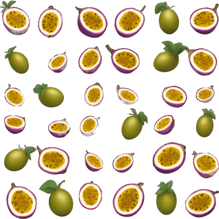 Passion fruit emoji